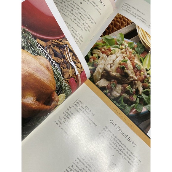 LOT OF 4 WILLIAMS SONOMA-PASTA/SALADS/CHICKEN/GRILLING-KITCHEN HB 1993/4 - Picture 7 of 10